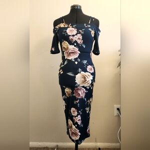 Floral Bodycon Dress